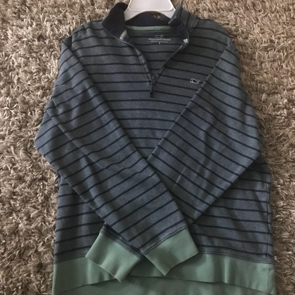 VV: Striped 1/4 Zip (Good Condition) - Picture 1 of 1